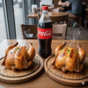 2 Pollo Al'ast +2 liter coke